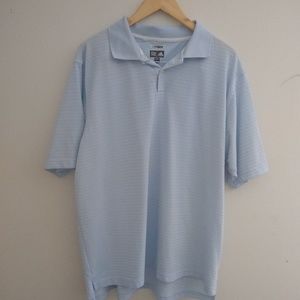 Adidas baby blue Polo size XL